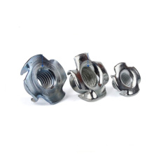 Carbon Steel Galvanized M4 M5 M6 Four Claw T Nuts for Furniture